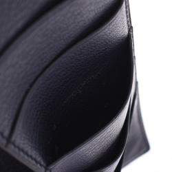 Pre Owned Hermes Black Leather Bearn Wallet