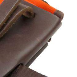 Pre Owned Hermes Orange Canvas Herbag Cabas PM Bag