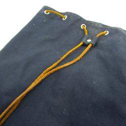 Hermes Blue Canvas Polochon Mimil GM Bag