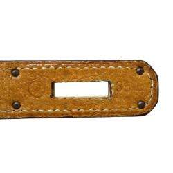 Pre Owned Hermes Brown Leather Kelly 32 Bag