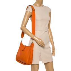 Hermes Evelyne III PM Ebene Clemence - dress. Raleigh