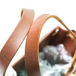 مملوكة مسبقًا Hermes Brown Leather Herbag Cabas Tote bag