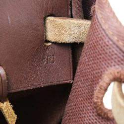 مملوكة مسبقًا Hermes Brown Leather Herbag Cabas Tote bag