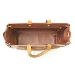 مملوكة مسبقًا Hermes Brown Leather Herbag Cabas Tote bag