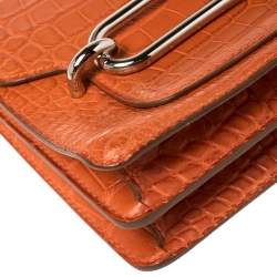 مملوكة مسبقًا Hermes Pain d’ Epice Matte Alligator Roulis 23 Bag