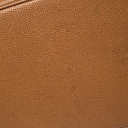 Pre Owned Hermes Gold Togo Leather Gold Hardware Birkin 35 Bag