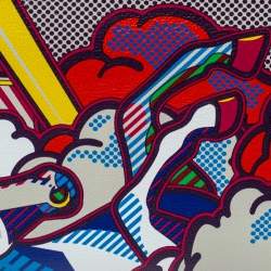 Pre Owned Hermès Multicolor Leather Pegasus Pop Azap Long Wallet