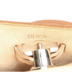 مملوكة مسبقًا Hermes Cream/Brown Toile Canvas Herbag GM Bag