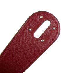 مملوكة مسبقًا Hermes Red Clemence Leather Lindy 34 Bag