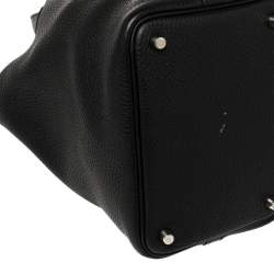 Pre Owned حقيبة هيرمس بيكوتين جلد كليمينس بوا دو روز PM