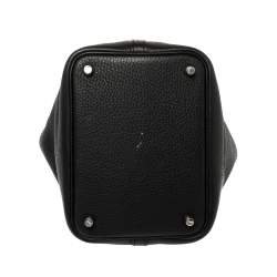 Pre Owned حقيبة هيرمس بيكوتين جلد كليمينس بوا دو روز PM