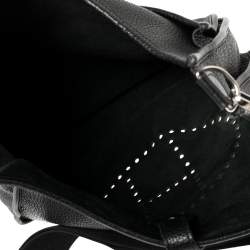 Pre Owned Hermes Black Togo Leather Evelyne III GM Bag