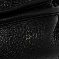 Pre Owned Hermes Black Togo Leather Evelyne III GM Bag