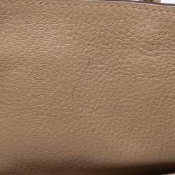 Pre Owned Hermes Cardamome Taurillon Clemence Leather Palladium Hardware Birkin 35 Bag