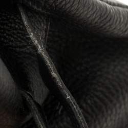 Pre Owned Hermes Black Togo Leather Palladium Hardware Birkin 35 Bag