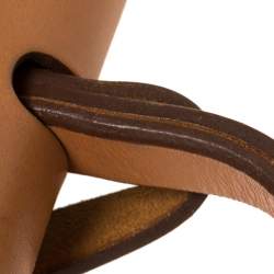 Pre Owned Hermes Natural/Blue Lin Canvas and Leather Herbag Zip 31 Bag