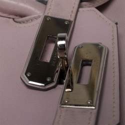 Hermes Rose Dragee Swift Leather Palladium Hardware Birkin 35 Bag