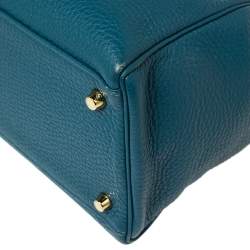 Pre Owned Hermes Cobalt Togo Leather Gold Hardware Kelly Retourne 35 Bag