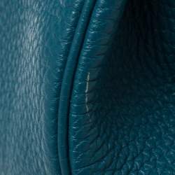 Pre Owned Hermes Cobalt Togo Leather Gold Hardware Kelly Retourne 35 Bag