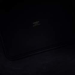 Pre Owned Hermes Bleu Encre/Brique/Black Epsom Leather Picotin Lock Tressage PM Bag