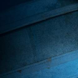 Pre Owned Hermes Blue Izmir Courchevel Leather Trim 31 Bag