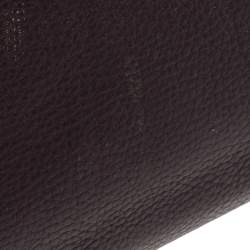 Hermes Raisin Clemence Leather Palladium Hardware Birkin 30 Bag
