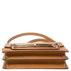 Pre Owned Hermes Natural Sable Veau Butler Leather Palladium Hardware Roulis 24 Bag