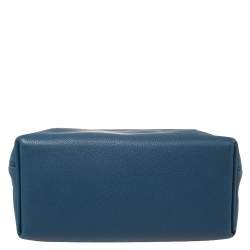 Pre Owned Hermes Deep Blue Togo Leather Gold Hardware 24/24 29 Bag