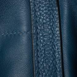 Pre Owned Hermes Deep Blue Togo Leather Gold Hardware 24/24 29 Bag