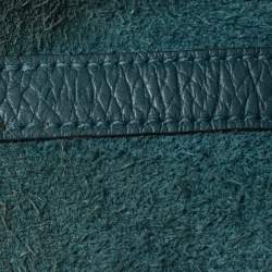 Pre Owned Hermes Malachite Clemence Leather Picotin Lock 18 Bag