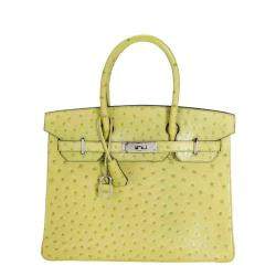 green ostrich hermes birkin