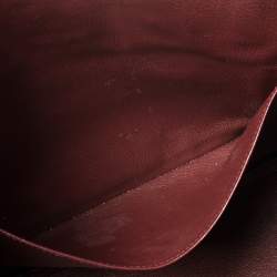 Pre Owned Hermes Rubis Togo Leather Palladium Finished Birkin 35 Bag