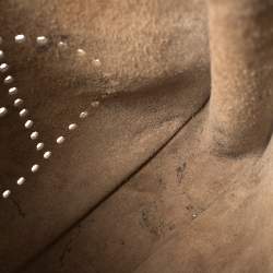 Pre Owned Hermes Etoupe Grey Taurillon Clemence Leather Evelyne III PM Bag