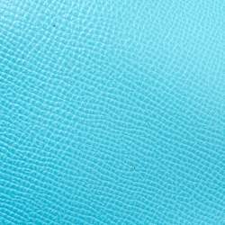 Pre Owned Hermes Blue De Nord Epsom Leather Evelyne TPM Bag