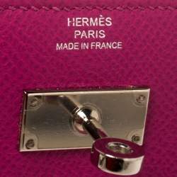 Hermes Tosca Epsom Leather Kelly Wallet