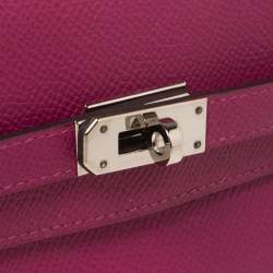 Hermes Tosca Epsom Leather Kelly Wallet