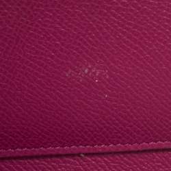Hermes Tosca Epsom Leather Kelly Wallet