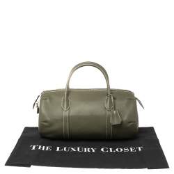 Pre Owned Hermes Canopee Swift Leather Polochon 30 Bag