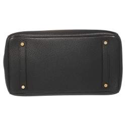 Hermès Black Togo Leather Gold Finished Birkin 35 Bag