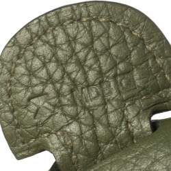 Pre Owned Hermes Canopee Taurillon Clemence Leather Evelyne III PM Bag