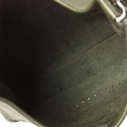 Pre Owned Hermes Canopee Taurillon Clemence Leather Evelyne III PM Bag