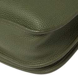 Pre Owned Hermes Canopee Taurillon Clemence Leather Evelyne III PM Bag