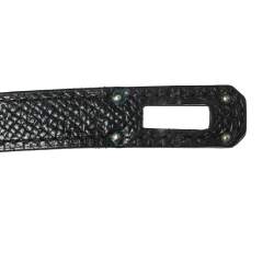 Hermes Black Epsom Leather Long Kelly Wallet