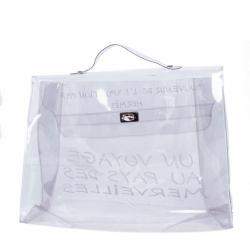 Hermes Transparent Vinyl Limited Edition Kelly Bag