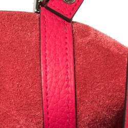 Pre Owned Hermes Rose Tyrien Togo Leather Picotin Lock MM Bag