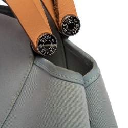 Pre Owned Hermes Belu Lin/Natural Canvas Cabag Elan PM Bag