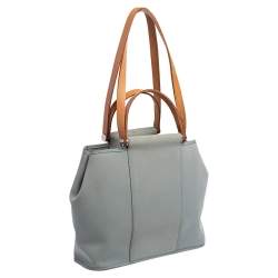 Pre Owned Hermes Belu Lin/Natural Canvas Cabag Elan PM Bag