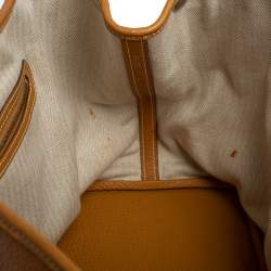 Pre Owned Hermes Natural Fjord Leather Garden Party 36 Bag