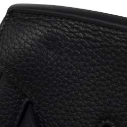 Hermes Noir Togo Leather Palladium Plated Birkin 35 Bag
