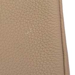 مملوكة مسبقًا حقيبة هيرمس بيركين إكسسوار بلاديوم جلد سويفت أخضر تفاحي 25